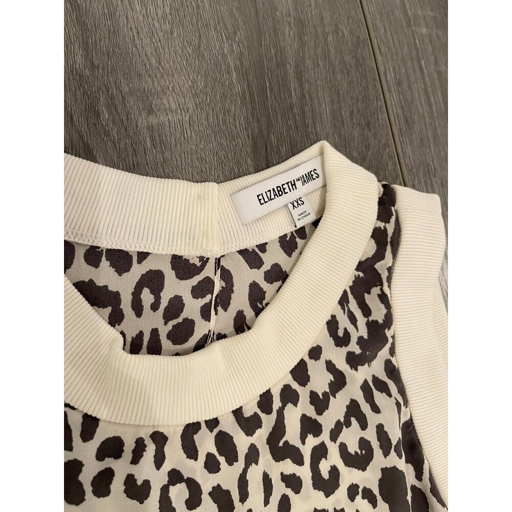 Elizabeth and James Silk Tank Top XXS - Picture 3 of 4